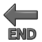 End Arrow emoji on Samsung